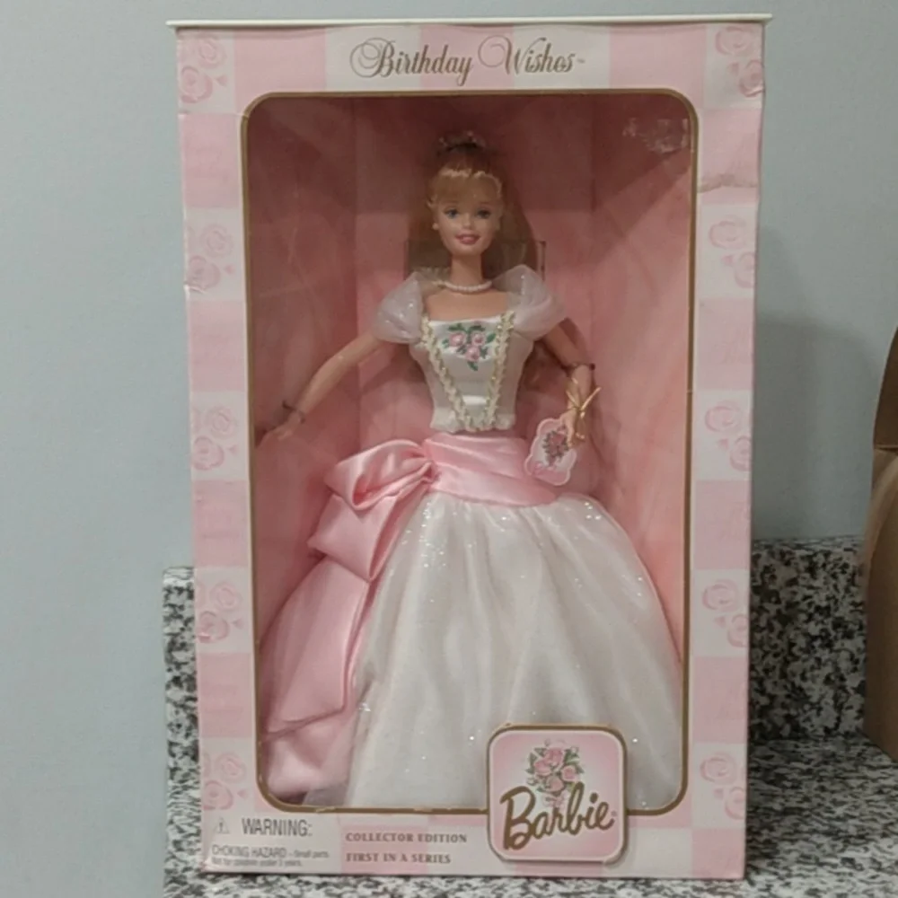 NEW, Birthday Wishes 1998 Collectors Edition Barbie - Picture 2 of 16
